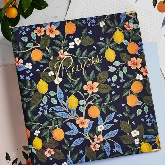 Rifle Paper Co. Kitchen New Rifle Paper Co Recipe Binder Poshmark